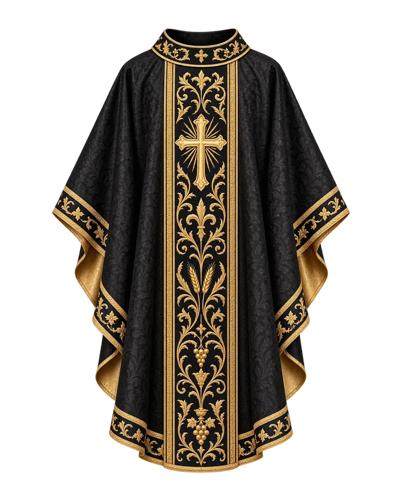 Casula na cor Preto