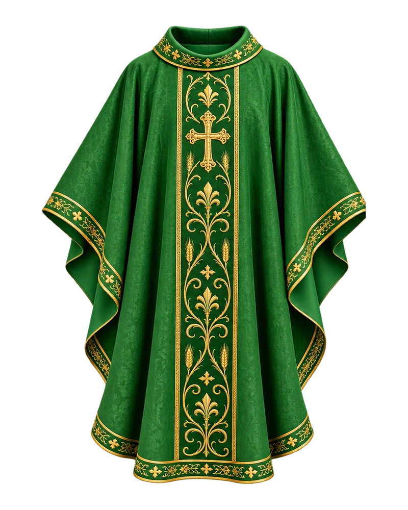Casula na cor Verde
