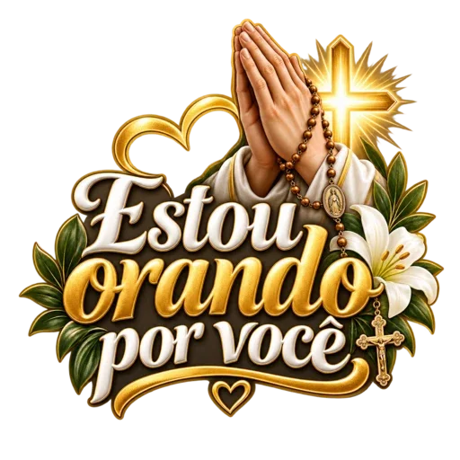Estou orando por você