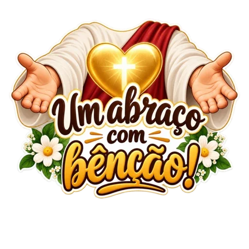 Um abraço com bênção